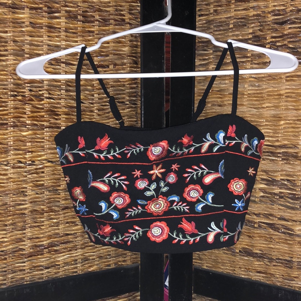 Black Crop Top